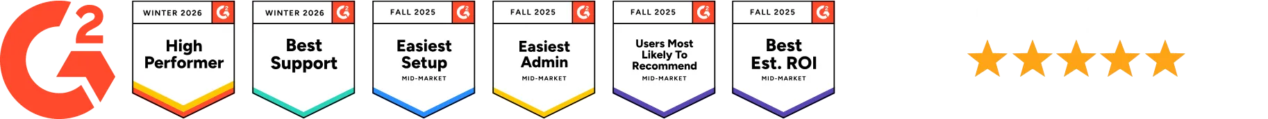 G2 Winter 2026 awards