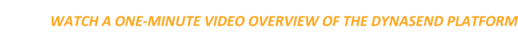 Watch our one-minute video