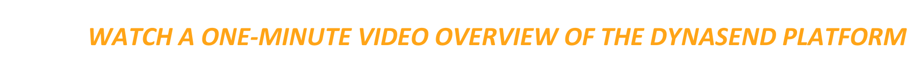 Watch our one-minute video