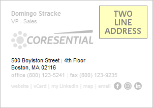 Address Code | Dynasend