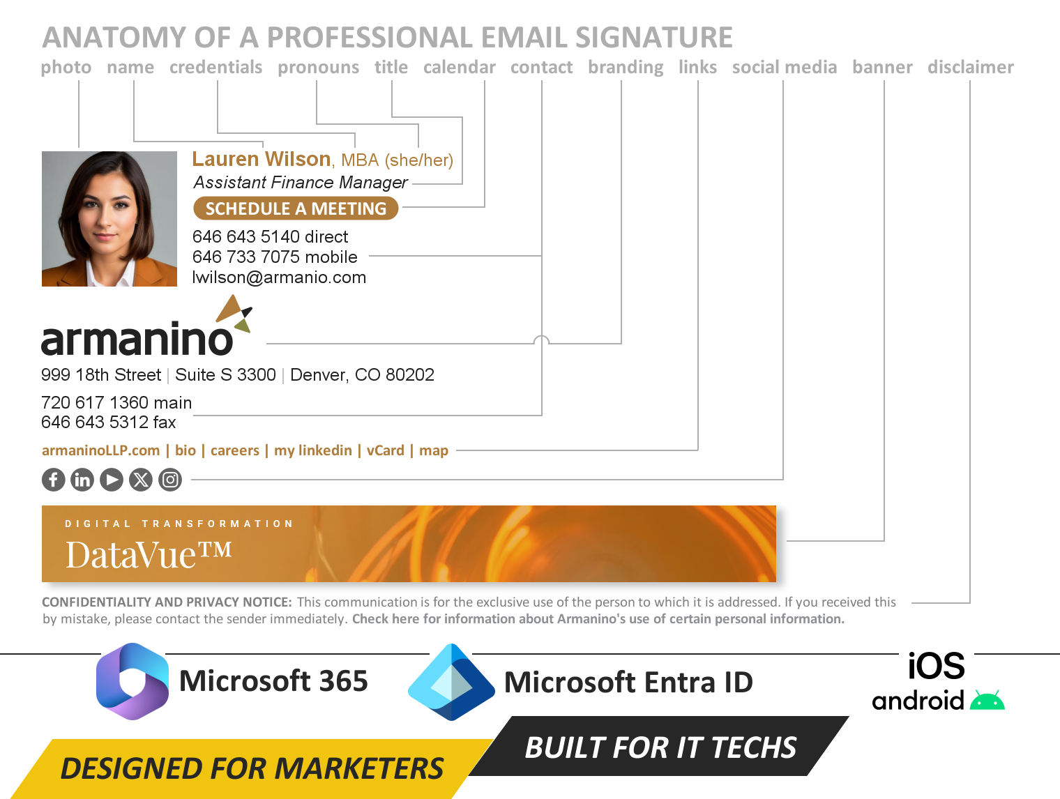 anatomy of an email signature