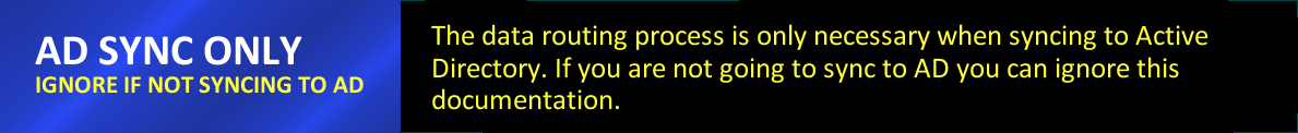 Developer Mode Data Routing Banner