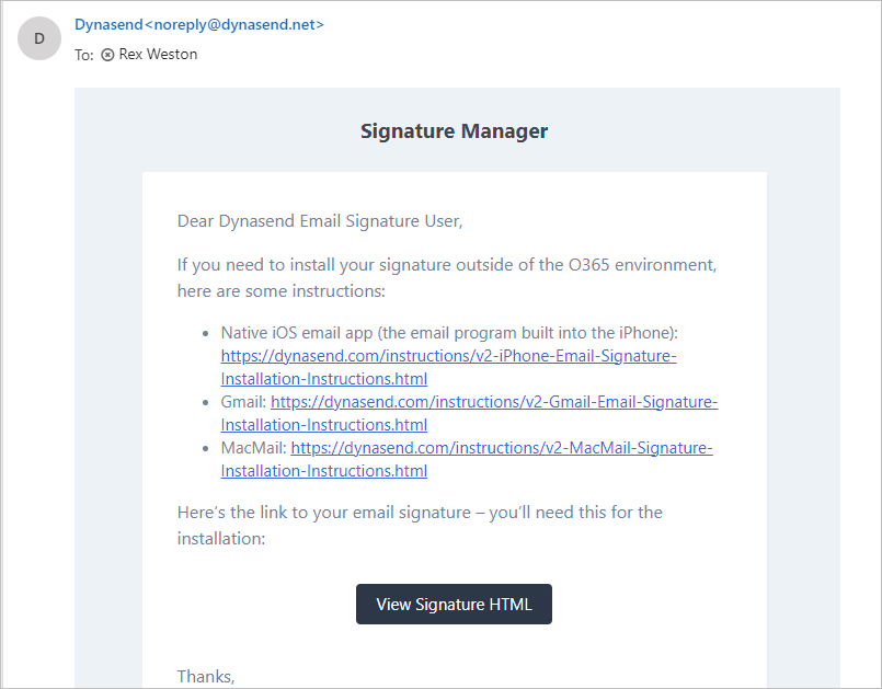 managers email signature dashboard functionality - qr code 2